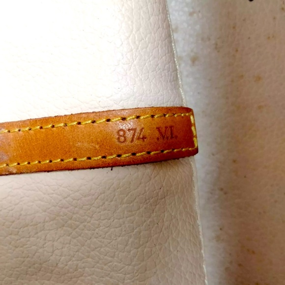 Louis Vuitton LV Travel Bag Sacsport Brown Monogram made in France ๐ซ๐ท 874 .V.L - Picture 8 of 8